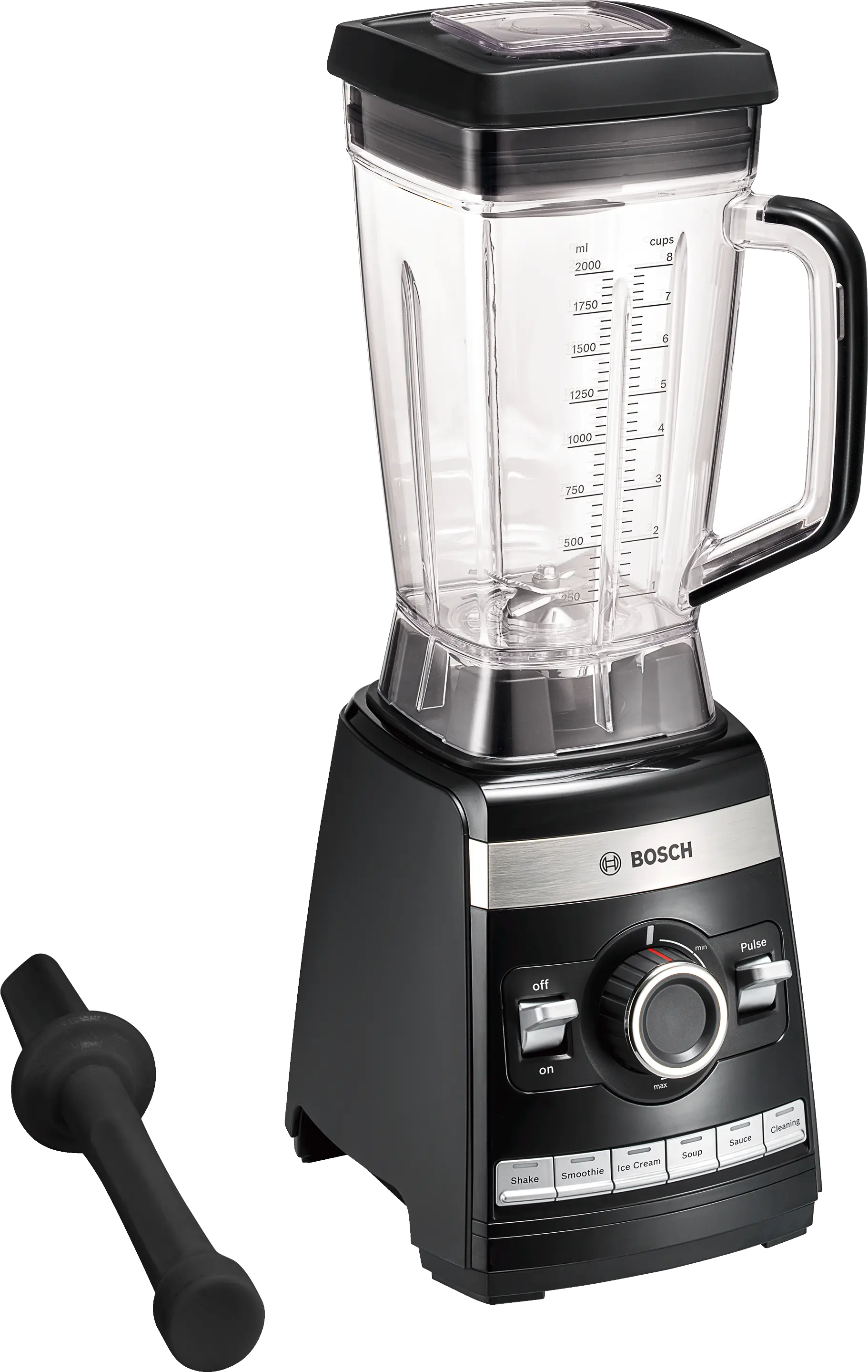 Bosch MMBH6P6B VitaBoost High Speed Blender 1600W Black product view 7