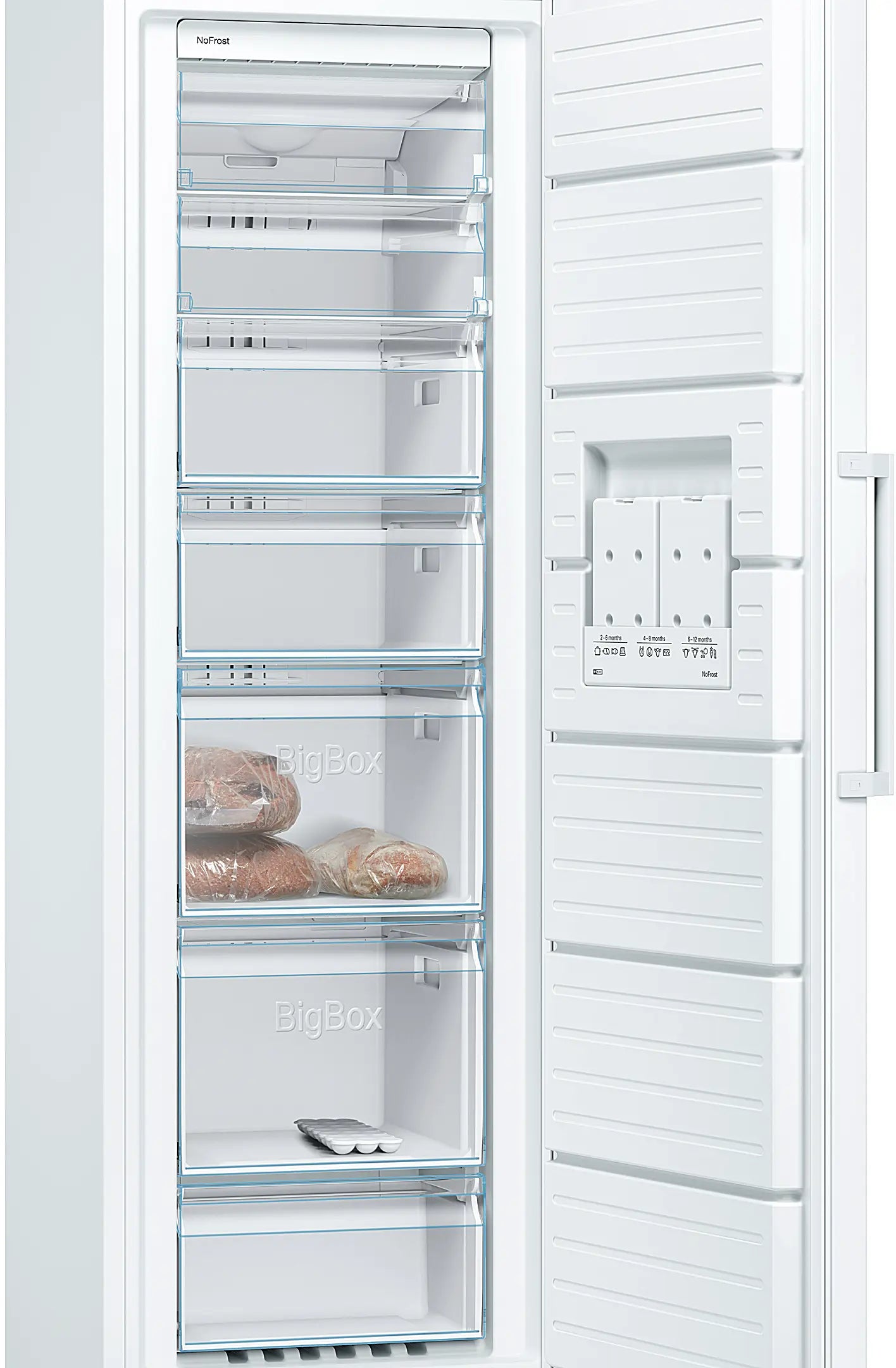 Bosch GSN36VW31U upright freezer product detail view