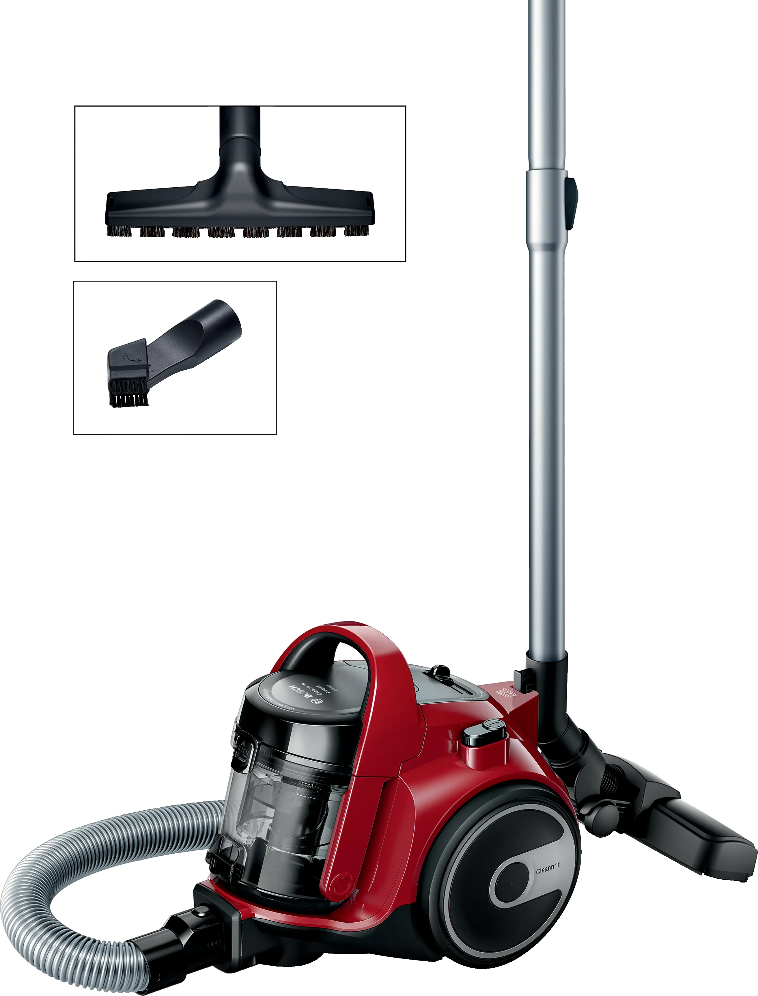Bosch BGC05AAA2 Cleann'n Series 2 - Multi-Surface Easy-Clean Bagless Vacuum main product view at Tahboub Appliances Jordan