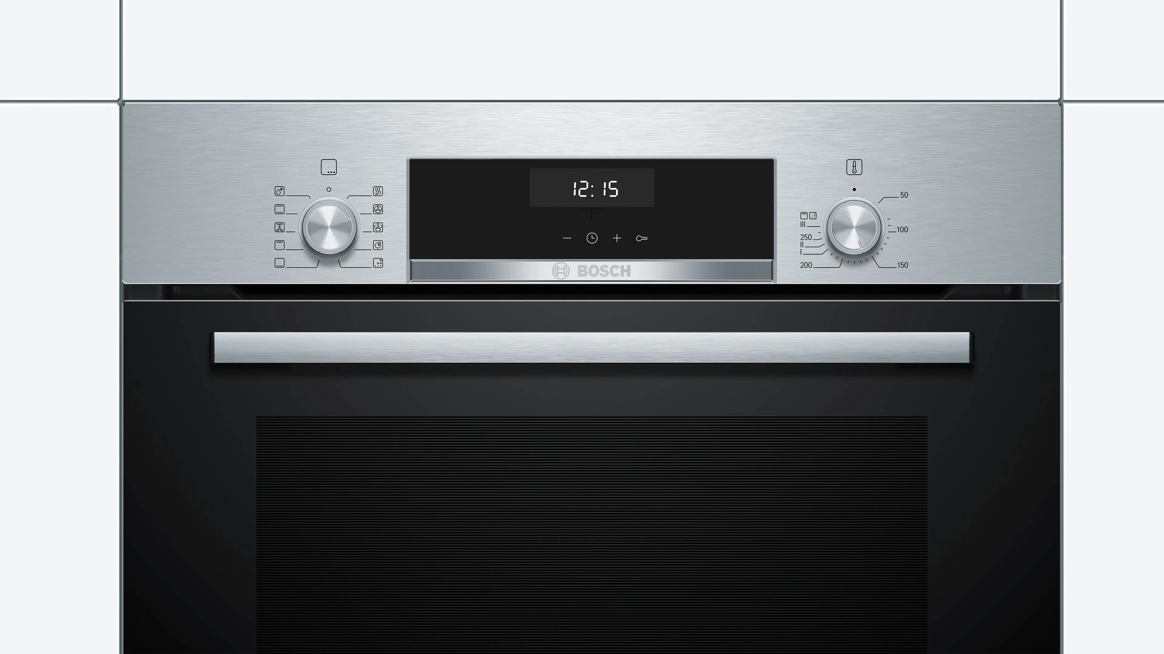 Bosch HBJ558YS0Q Serie 6 Built-In Electric Oven 60cm 66L EcoClean Stainless Steel