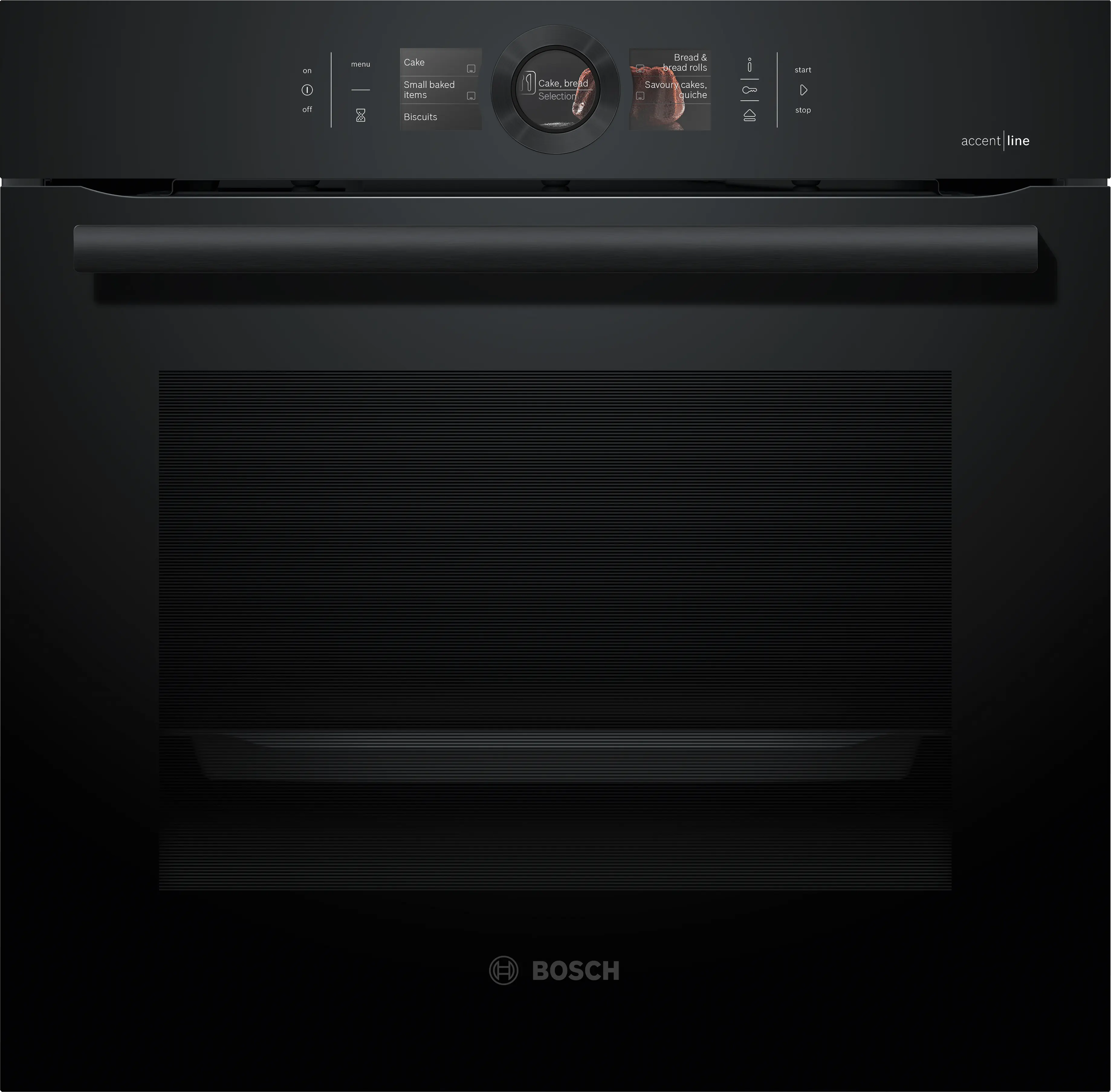 Bosch HSG856XC1 AccentLine Built-In Steam Oven 60cm 71L Stainless Steel - Bosch Built-in steam oven product image 1