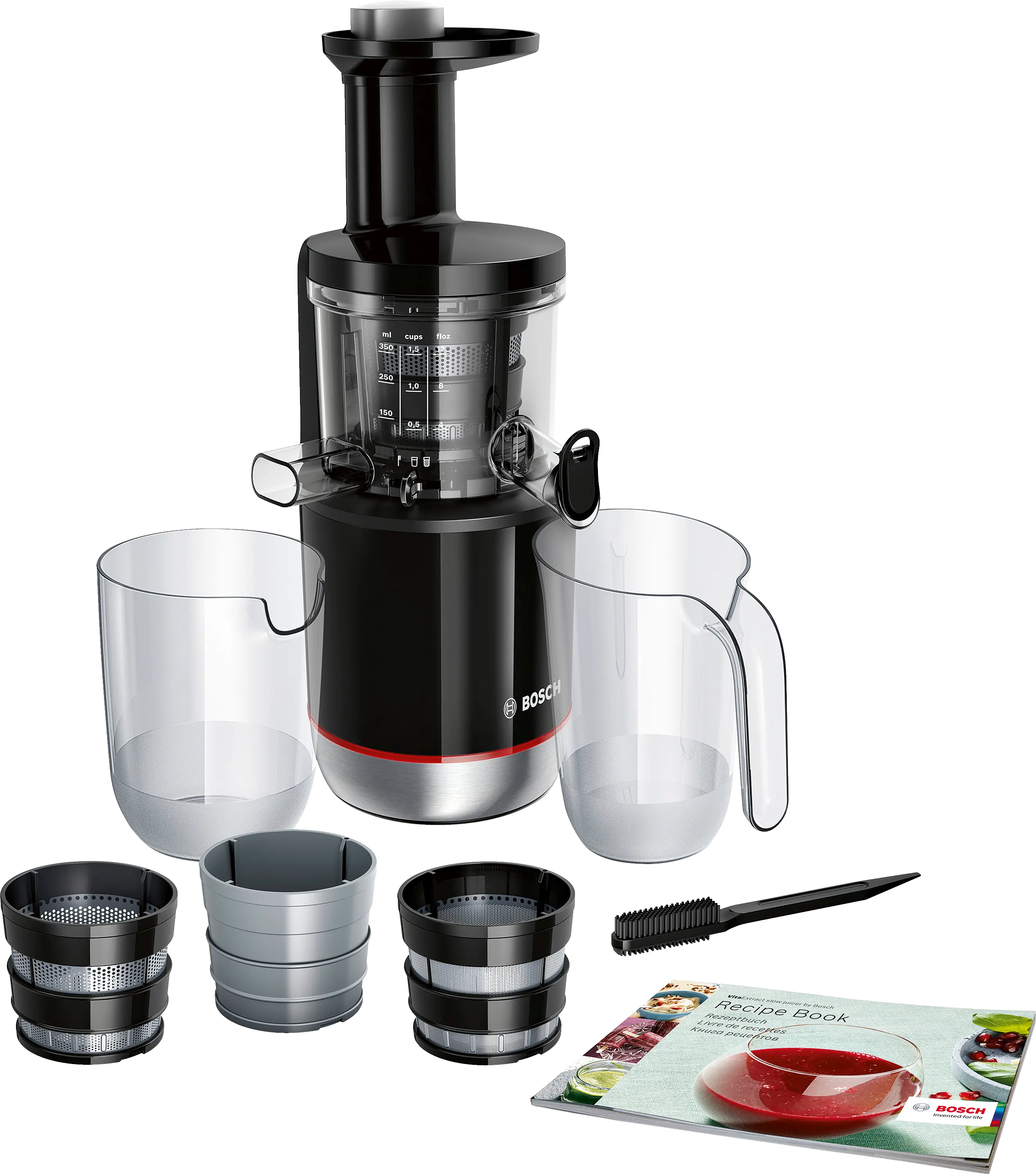 Bosch MESM731M VitaExtract Slow Juicer 150W Black product view 2