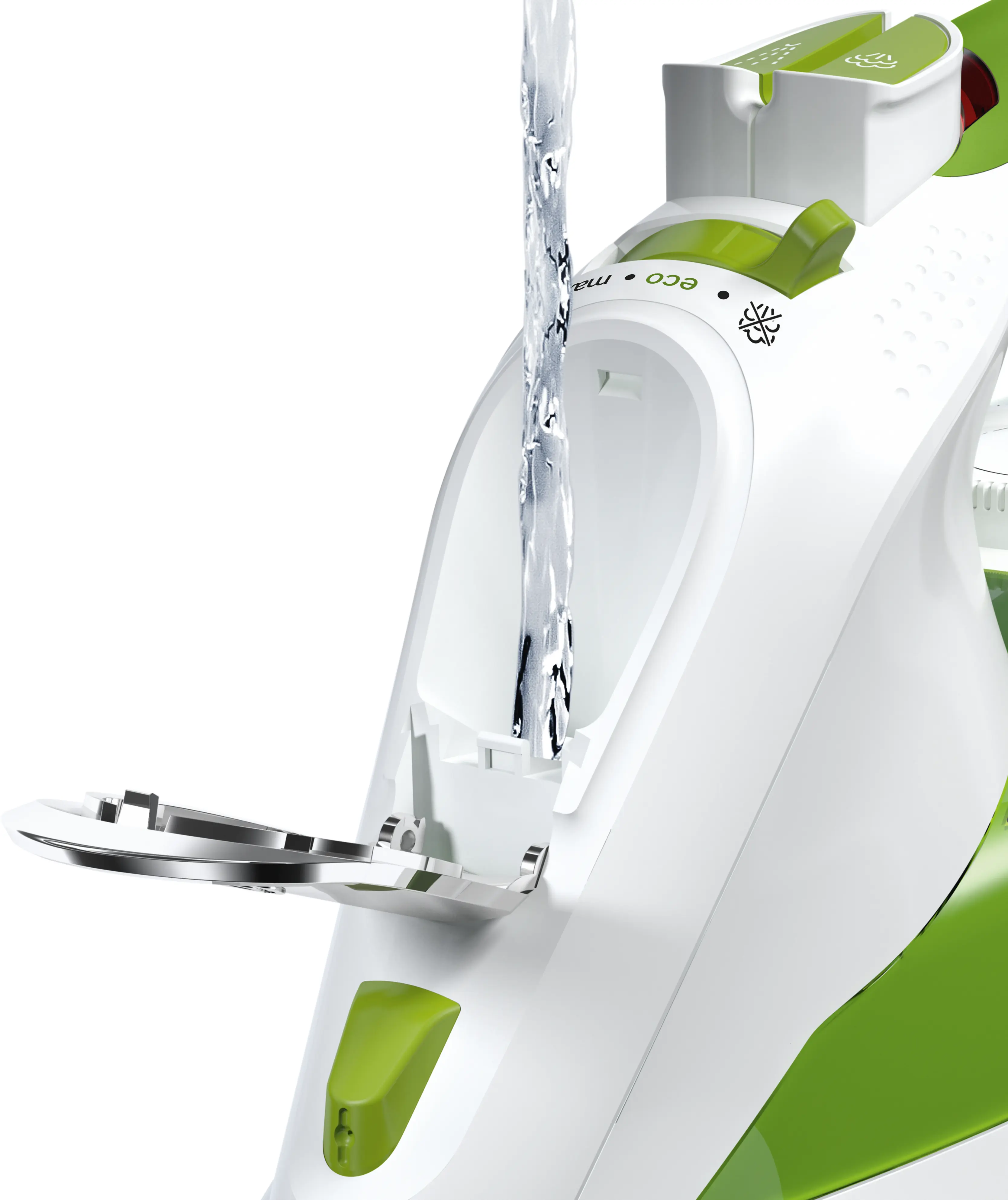 Bosch TDA502412E Sensixxx DA50 ProEnergy Steam Iron 2400W Green White product view 6