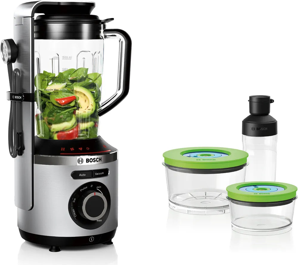 Bosch MMBV625M VitaMaxx Vacuum Blender 1000W Silver product view 5
