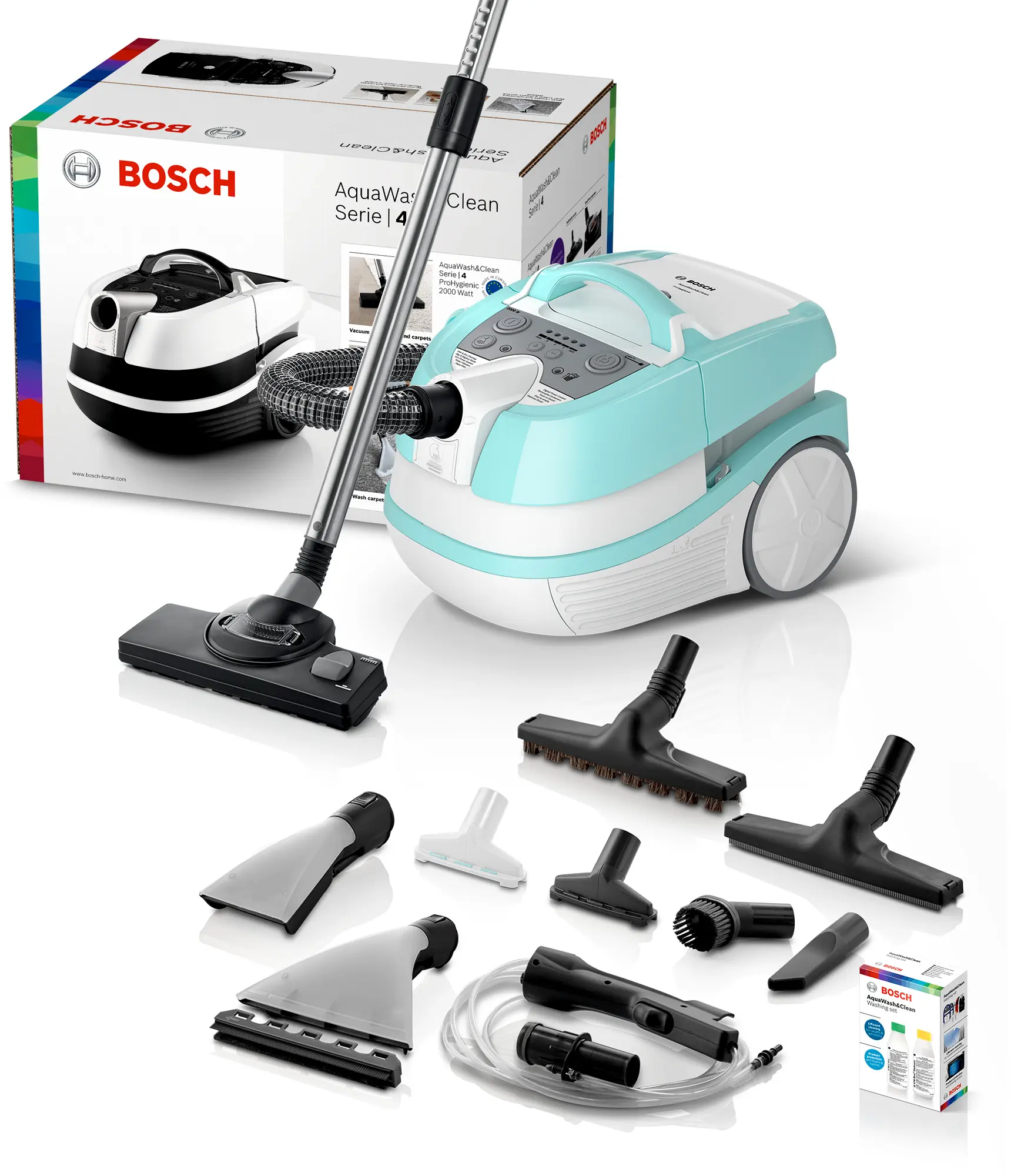 Bosch BWD420HYG AquaWash & Clean Series 4 - 3-in-1 Wet & Dry Cleaning System product view 6