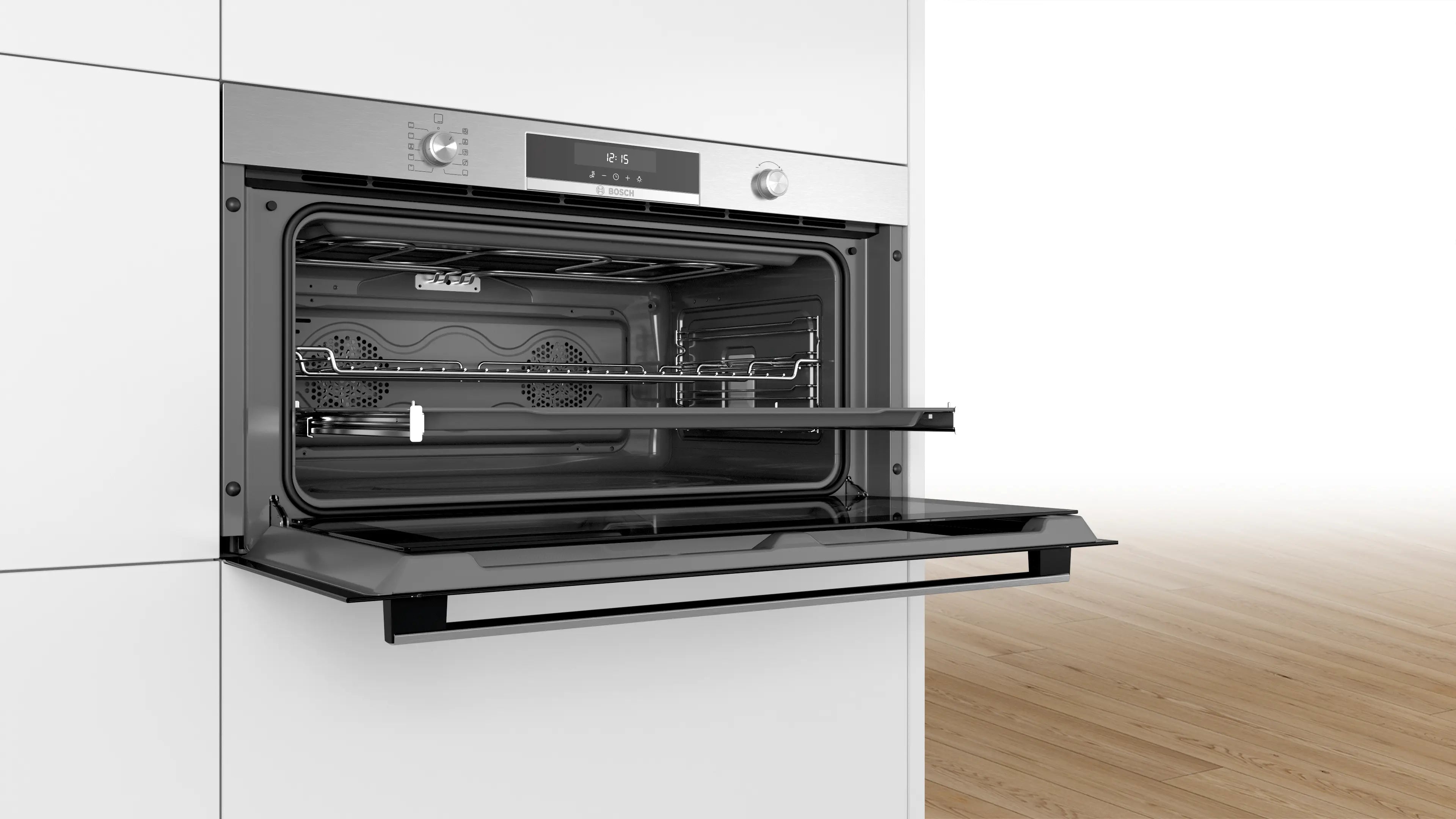Bosch VBC5580S0 Serie 6 Built-In Electric Oven 90cm 85L A+ Black - Bosch Built-in electric oven product image 4
