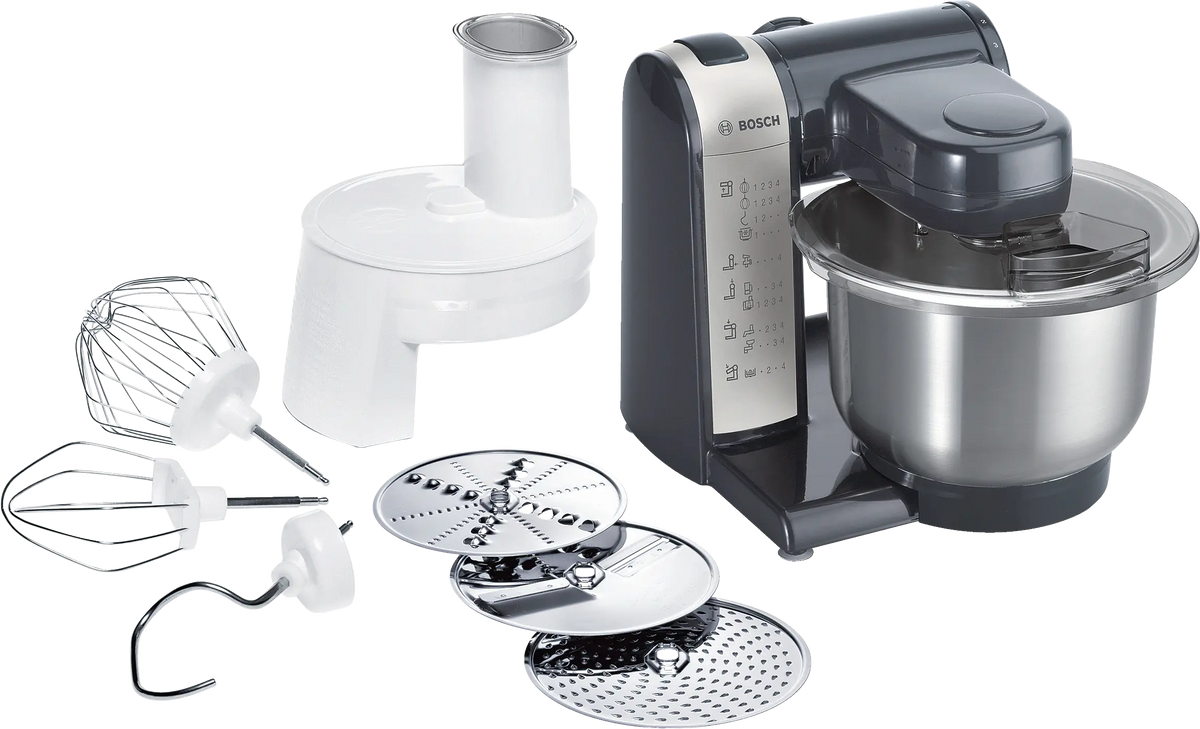 Bosch MUM48A1 Kitchen Machine 600W S.Steel