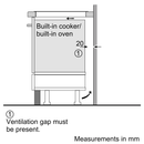 BOSCH PXX375FB1E Built In Flex induction Ceramic Hob 30cm Serie 6 with frame