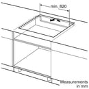 BOSCH PIV975DC1E Built In Induction Elec Ceramic Hob 90cm A+ Serie 8