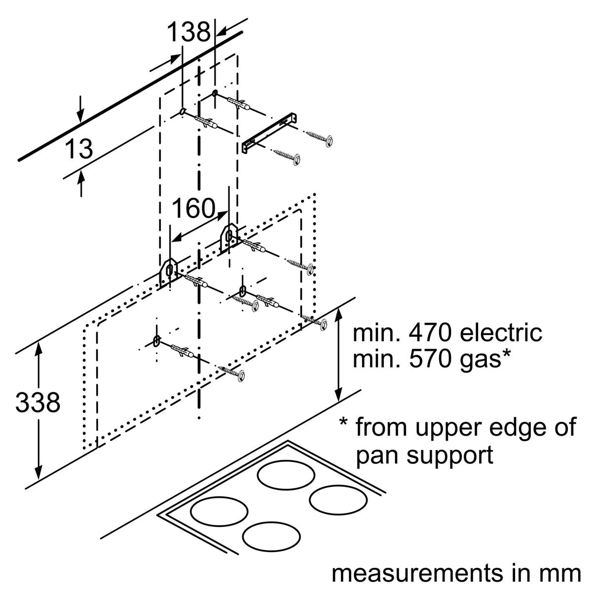 Bosch DWK095G60T Series 2 cooker hood product feature graphic