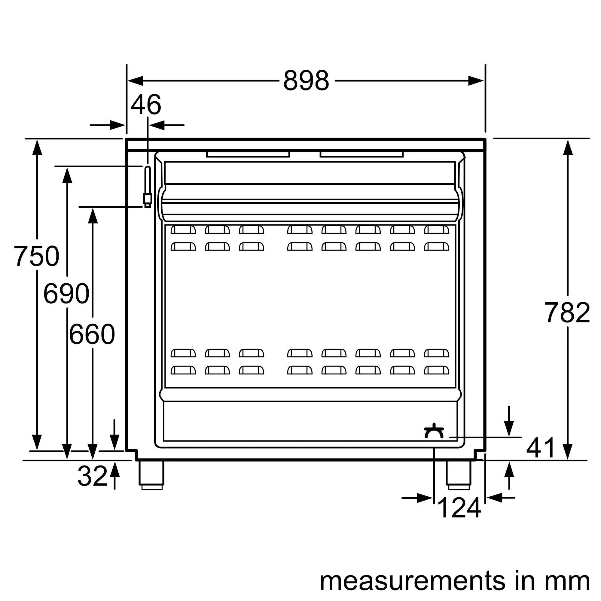 Bosch HSG736227I Serie 2 Freestanding Gas Cooker 90CM 112L White product image 9