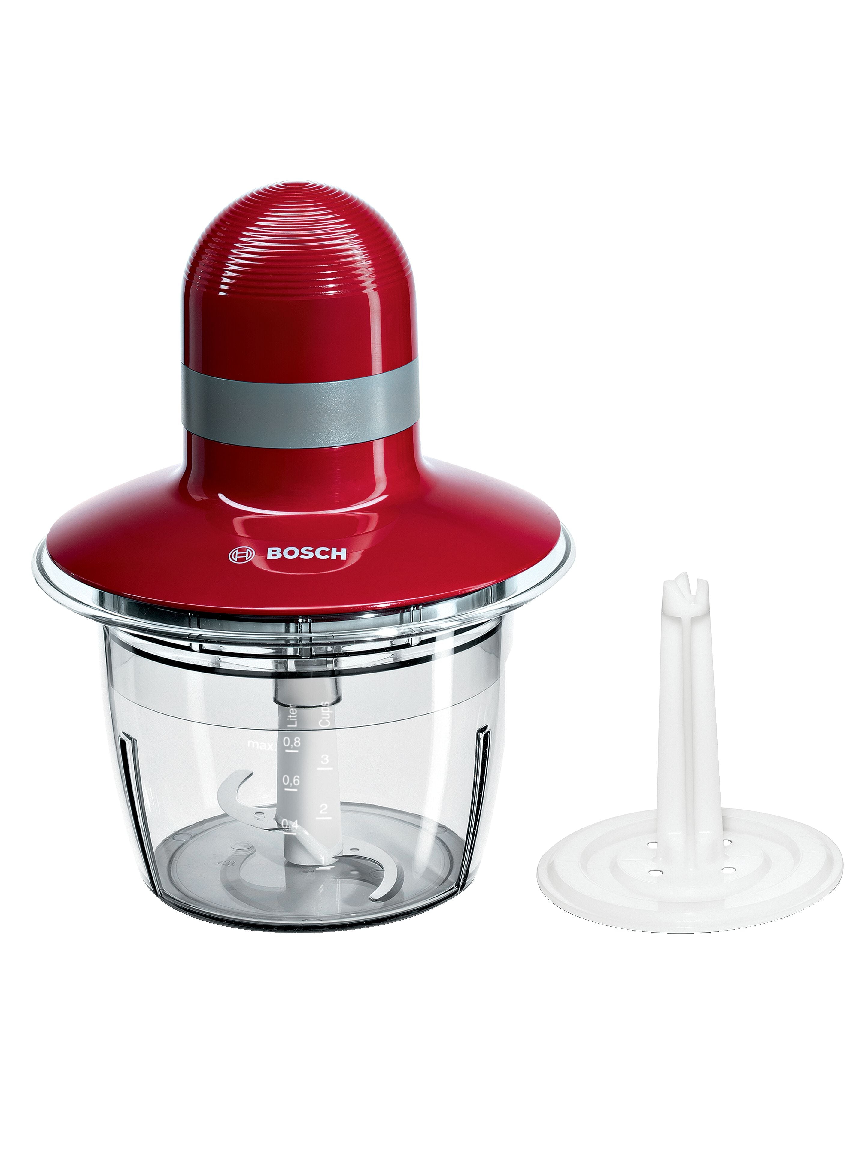 Bosch MMR08R2 Compact Chopper 400W Red main product image