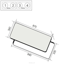 ELICA RATIO 874 SLIM BL Built in Induction Hob 90cm