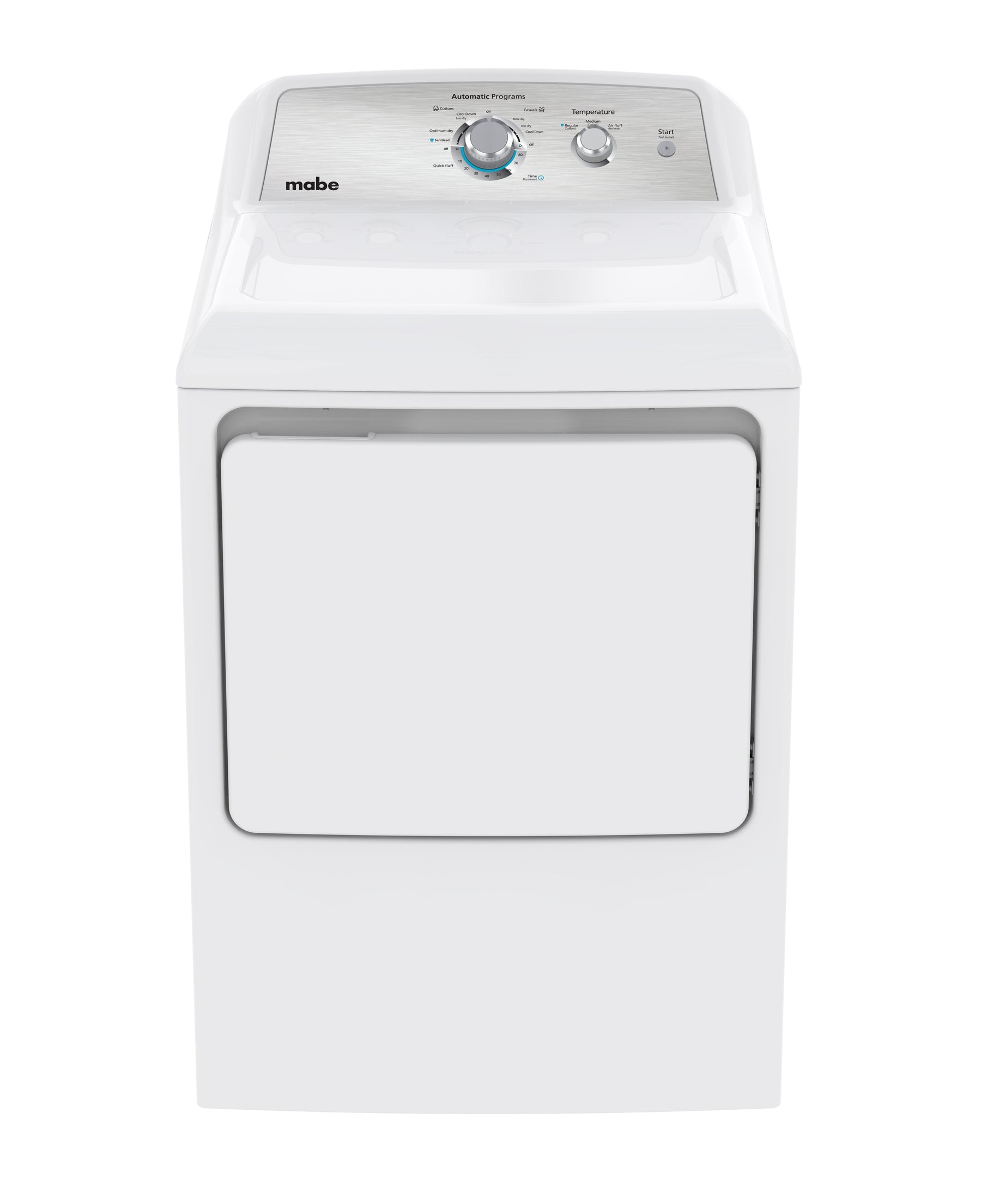 MABE SME26N5XNBCT0 American Tumble Dryer 17kg Air-Vented XL Door White