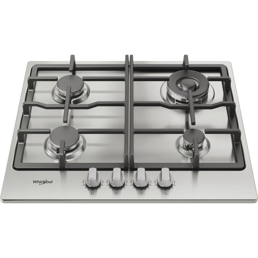 Whirlpool TGML 661 IX gas hob detail view
