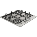 Whirlpool TGML 661 IX Built In Gas Hob 60cm Cast Iron S.Steel