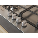 Whirlpool TGML 661 IX Built In Gas Hob 60cm Cast Iron S.Steel