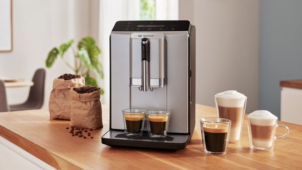 Fully Auto Espresso-Coffee Machine <1300W> Silk Silver