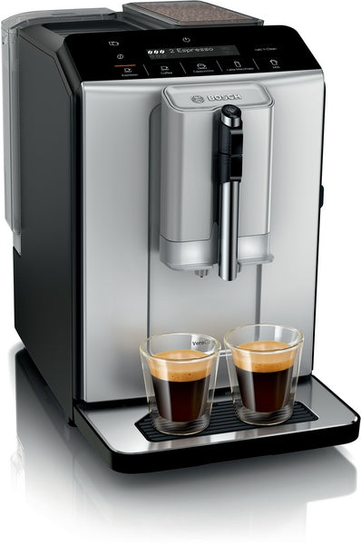 Bosch TIE20301 Series 2 VeroCafe Fully Automatic Coffee Machine Silk Silver main product image