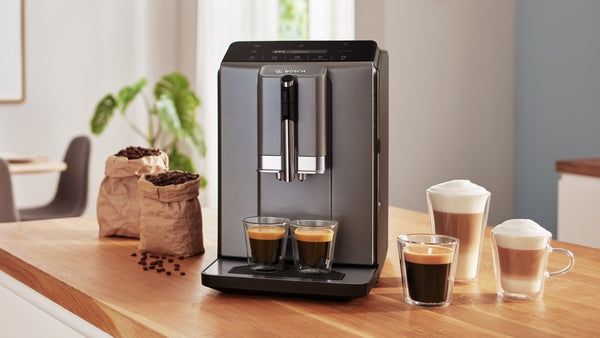 Fully Auto Espresso-Coffee Machine Diamond Titanium Metallic