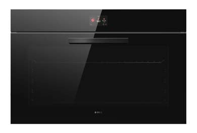 ELICA VIRTUS MULTI 90 TFT BL Built In Electric Oven 90cm 115L Black