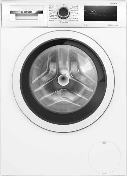 BOSCH Washing Machine 8kg 1200rpm Serie4 A+++ White