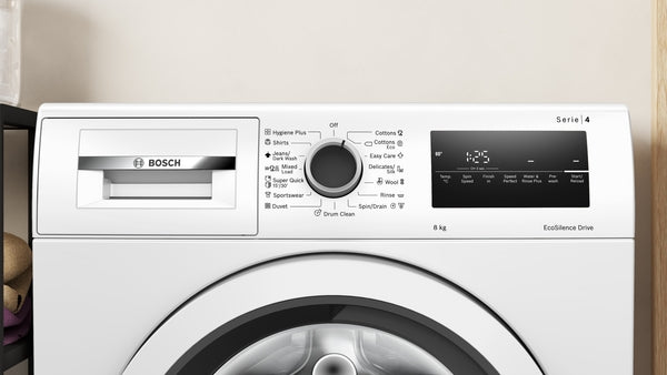 Washing Machine 8kg 1200rpm Serie4 A+++ White