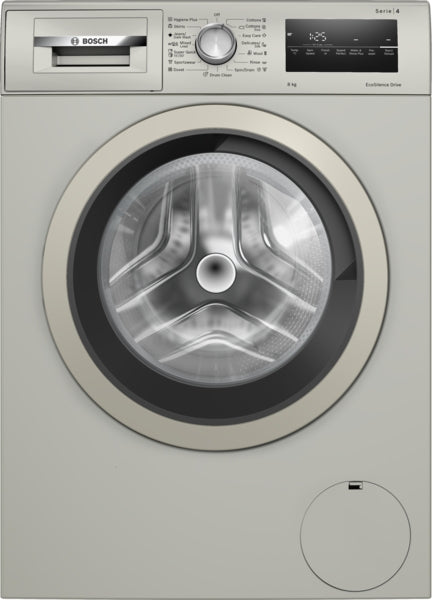 BOSCH Washing Machine 8kg 1200rpm Serie4 A+++ Silver