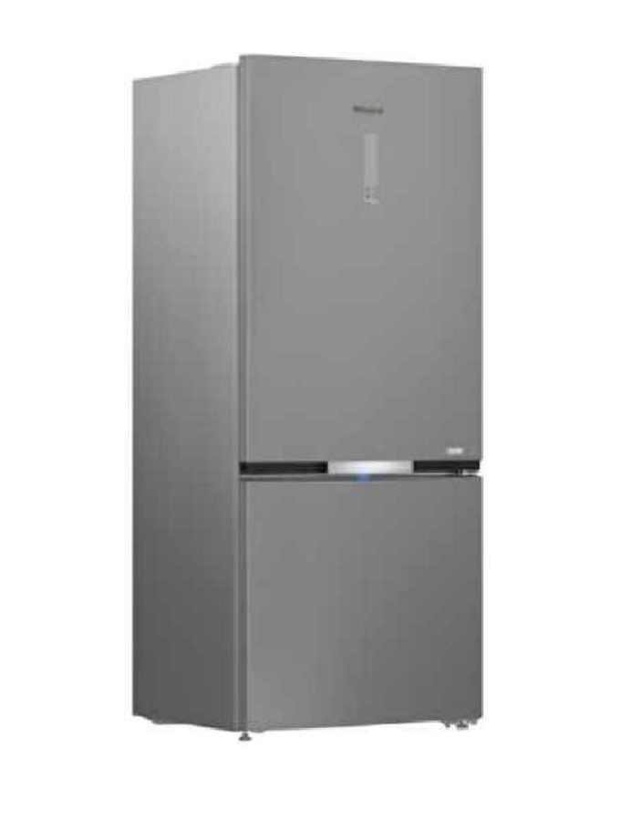Bottom Mount Fridge-Freezer 83cm Inox