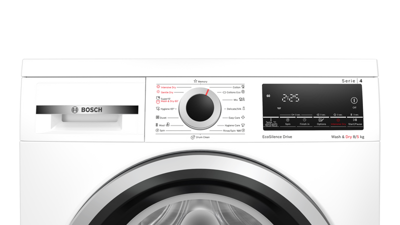 Washer&Dryer Serie4 8*5 k.g 1400rpm White