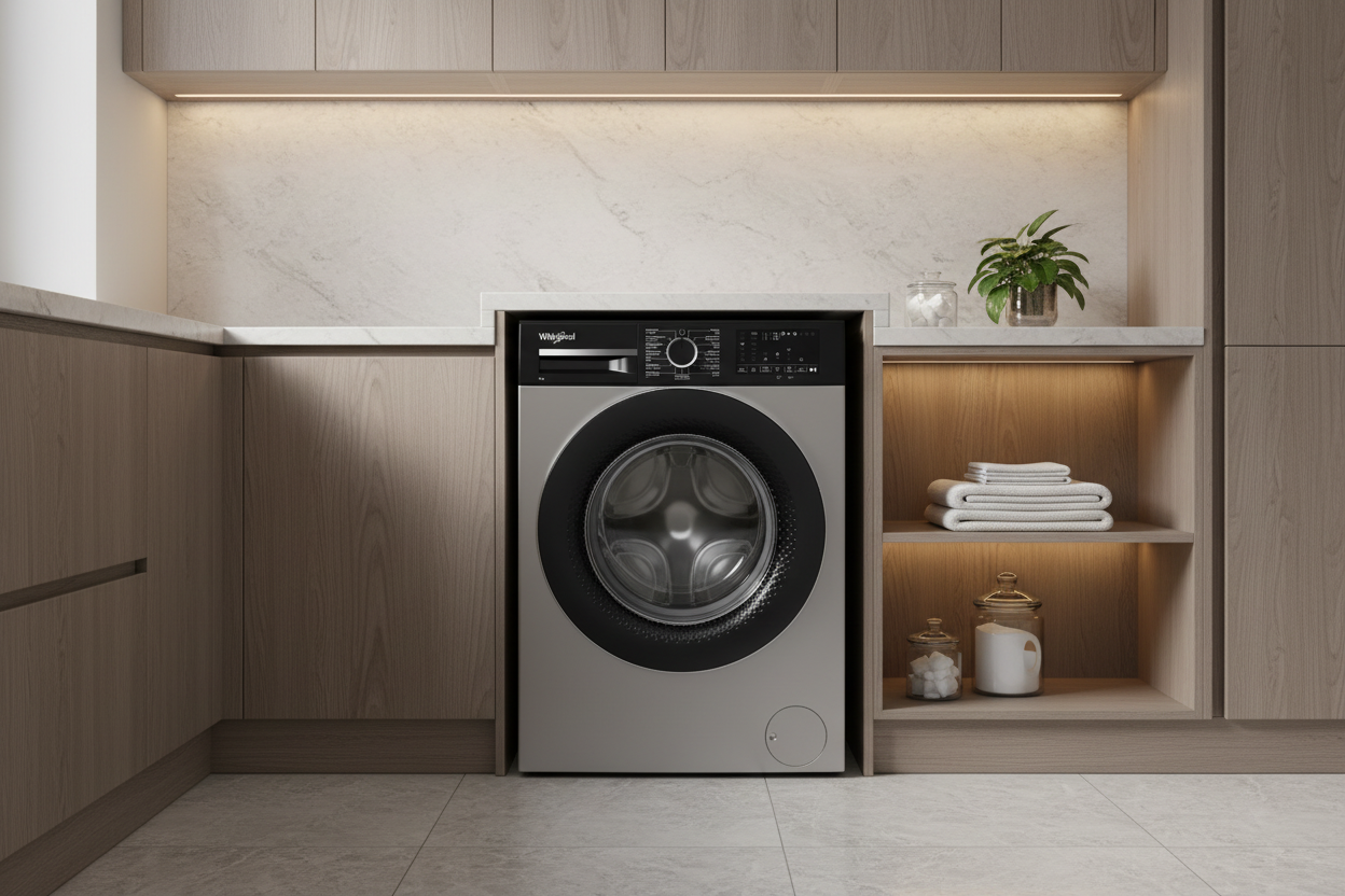 Whirlpool WFL 08122S SBMJ washing machine lifestyle view