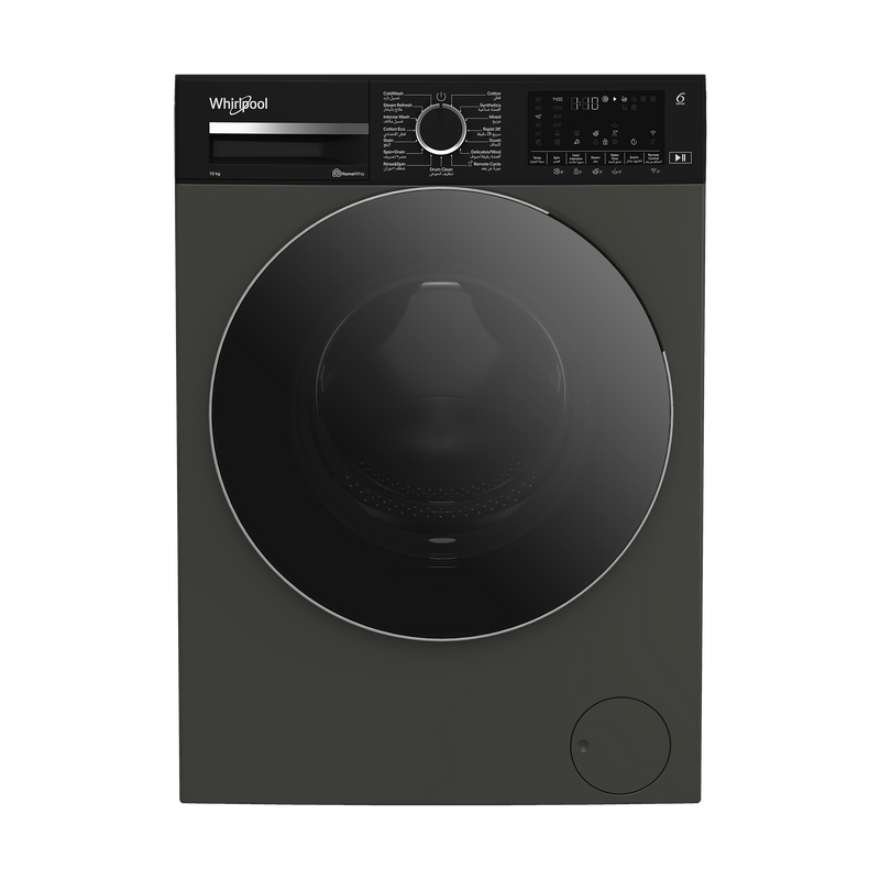 Whirlpool WFL 10143D SBMJ Washing Machine 10kg 1400rpm 6 Sense A+++  Silver