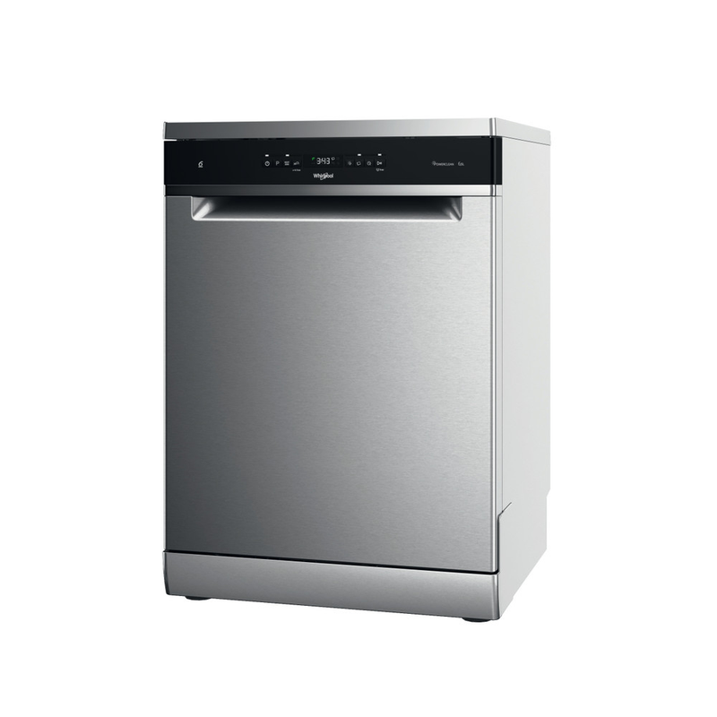 Whirlpool WFO 3T133 PF X Dishwasher 10prog A+++ 9.5lit Power Clean Natural Dry 3rd Rack Inox