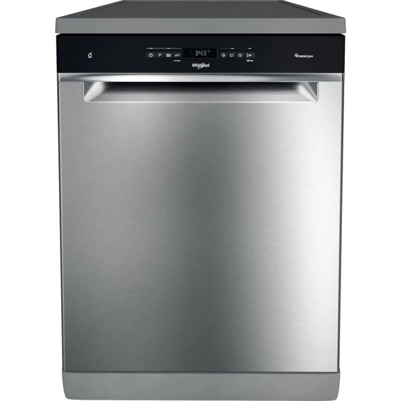 Whirlpool WFO 3T133 PF X Dishwasher 10prog A+++ 9.5lit Power Clean Natural Dry 3rd Rack Inox