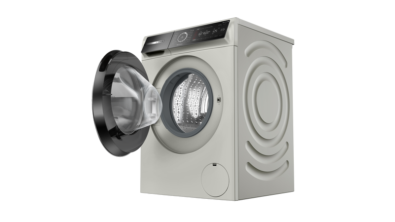 Washing machine 10kg 1600rpm Ser8 Silver