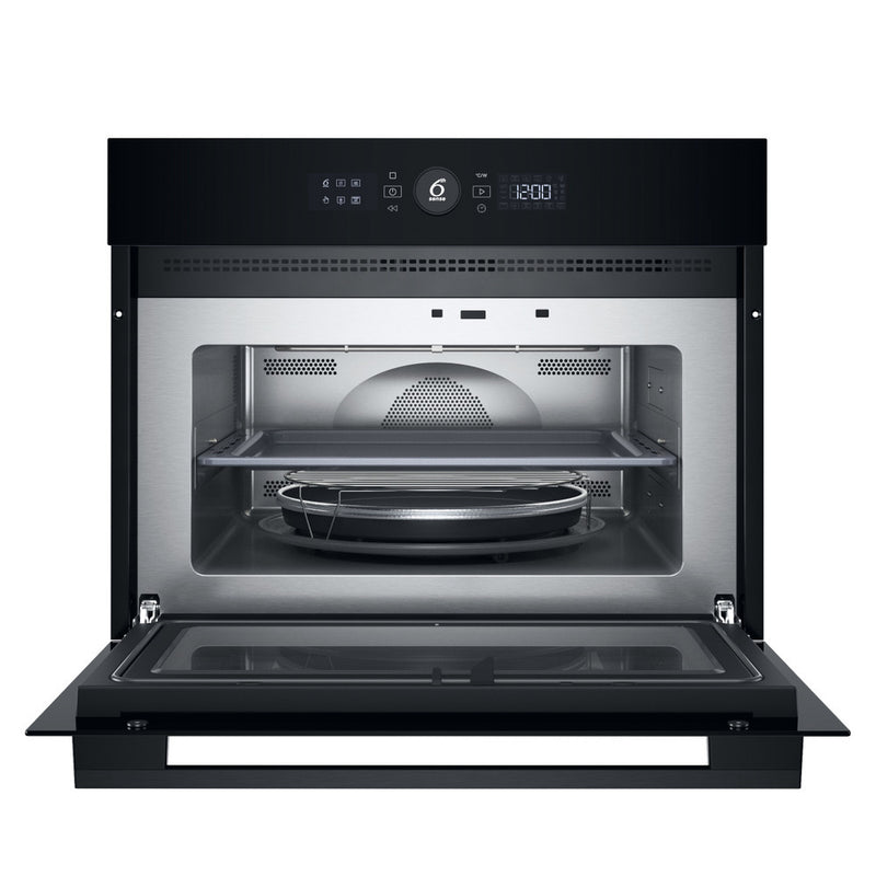 Whirlpool WMW57DHMBUK Built in Microwave Oven 40lit Full Black 6th Sense/W-Line M