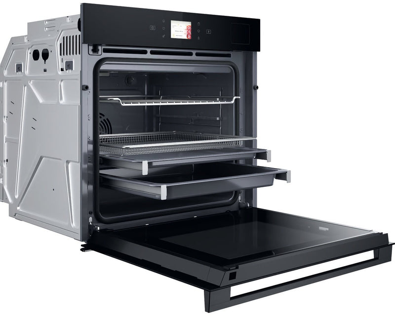Whirlpool WOI9A8PT2SBA Built in Electric  Steam Oven 60cm 73lit Full Black 6th Sense/W-Line