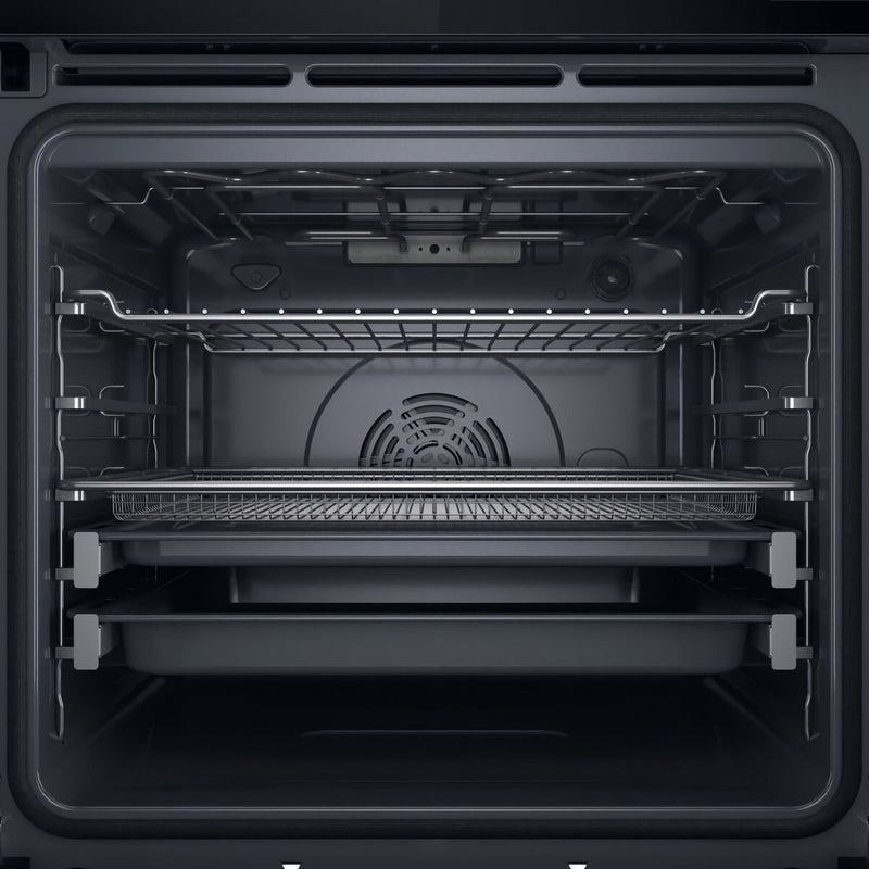 Whirlpool WOI9A8PT2SBA Built in Electric  Steam Oven 60cm 73lit Full Black 6th Sense/W-Line