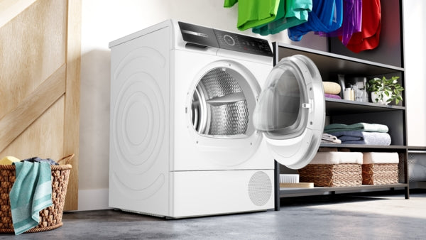 Heat pump dryer 9kg  Serie 8 white A++ to A+++