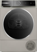 Condenser Dryer 9kg Serie 8 & Heat Pump Silver A+++