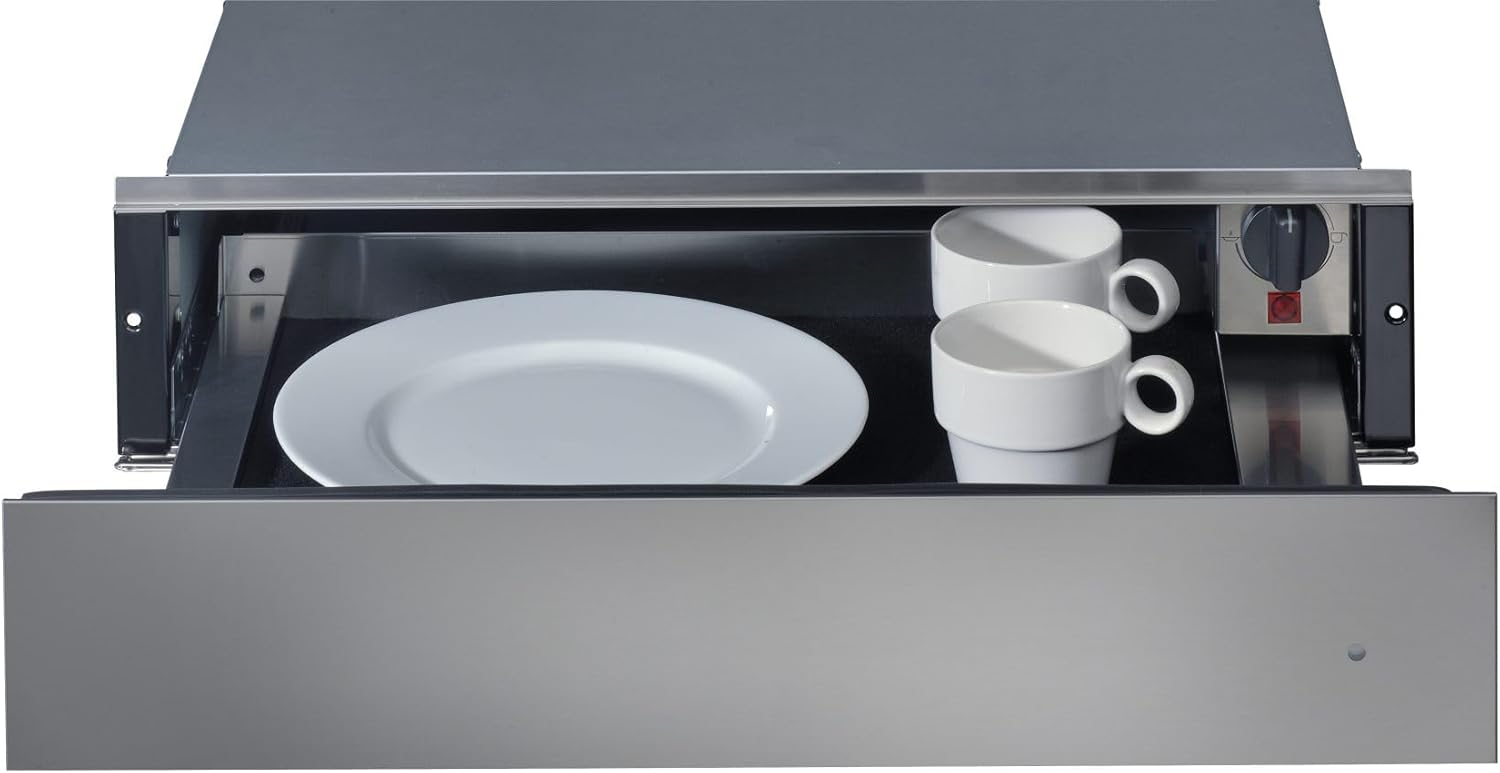 Whirlpool WD142/IX built-in warming drawer front view