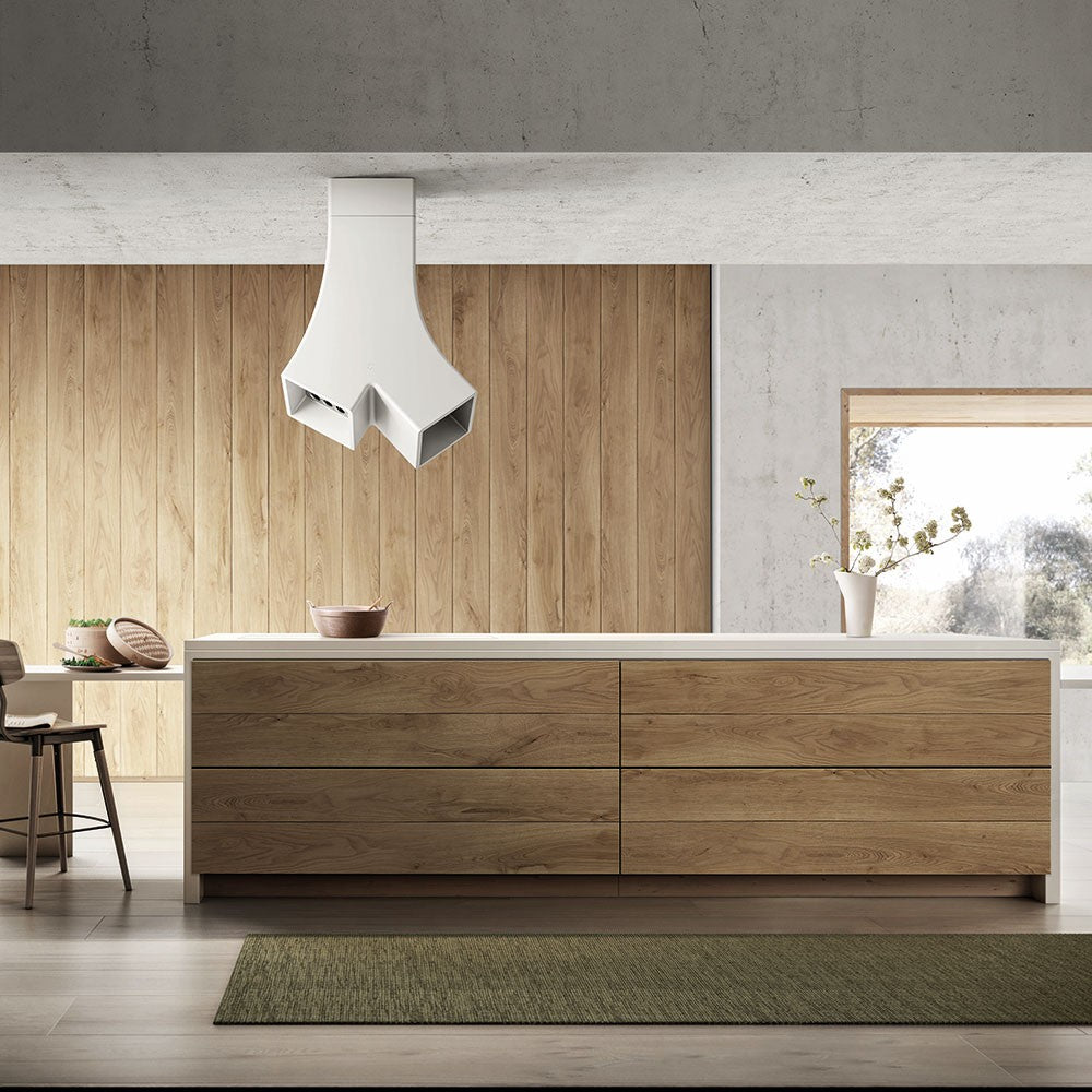 Elica YE WH/A/66 66cm hood in white at Tahboub Appliances Jordan