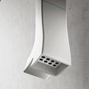 Elica YE WH/A/66 Island Hood 66cm 900m3/h Crystal Plant White