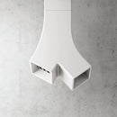 Elica YE WH/A/66 Island Hood 66cm 900m3/h Crystal Plant White