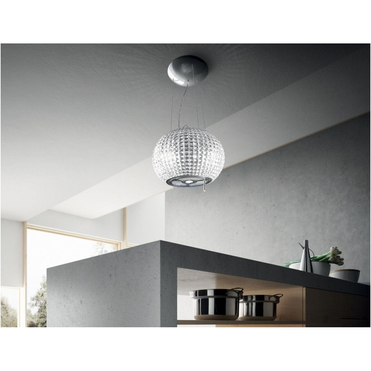 Elica IX/F/47 47cm hood in stainless steel at Tahboub Appliances Jordan