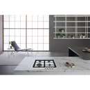 Whirlpool GMWL 628/IXL Gas Hob 60cm S.Steel  iXelium/W-Line