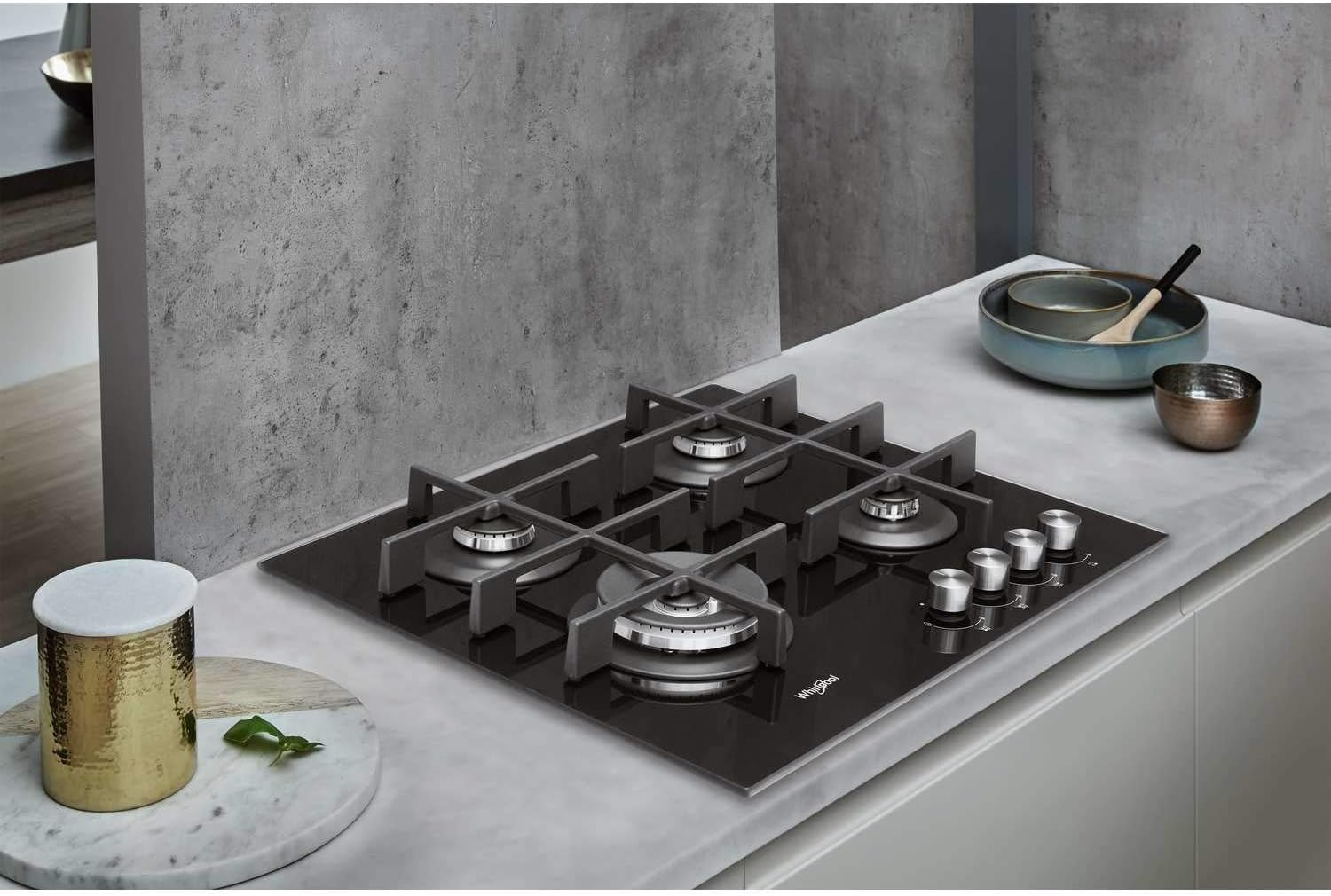 Whirlpool GOW 6423/NB gas on glass hob product image 6