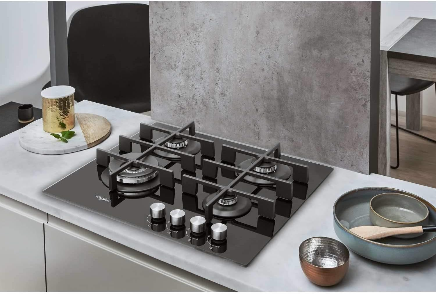 Whirlpool GOW 6423/NB gas on glass hob product image 7