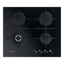 Whirlpool GOWL 628/NB Built in Glass Gas Hob 60cm/W-Line