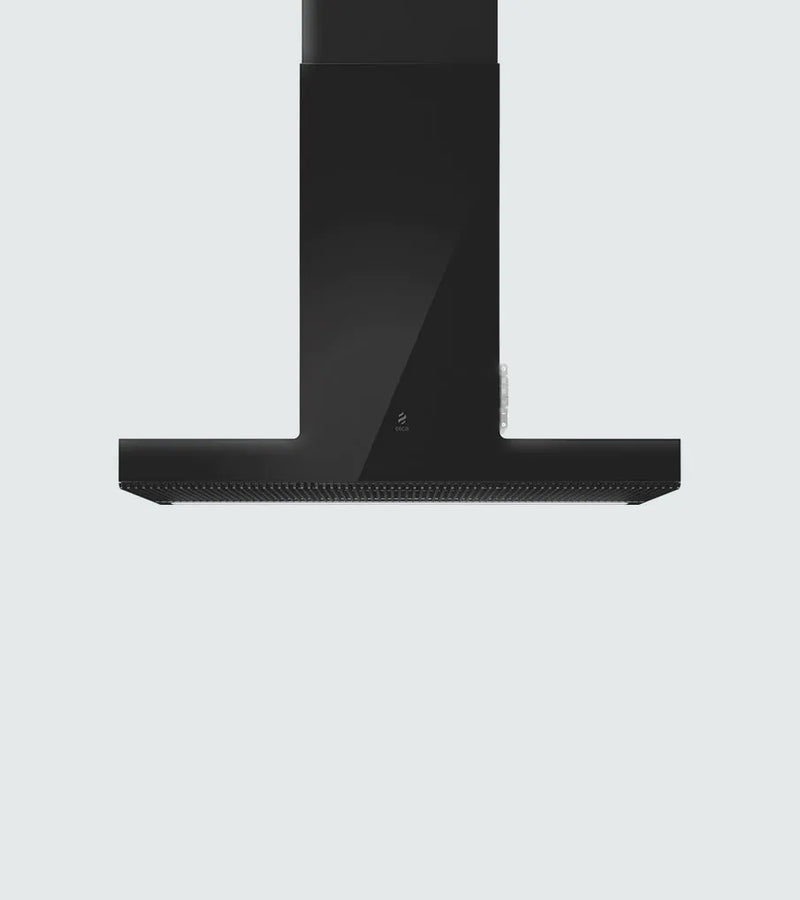 ELICA HAIKU BL/A/90 Wall Hood 90cm 1000m3/h Black Glass
